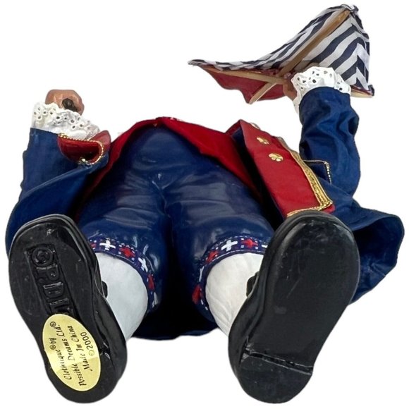 Clothtique Possible Dreams Ben Franklin COLONIAL CHRISTMAS Santa Claus #713324 - Picture 9 of 13